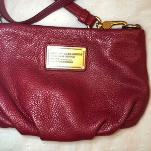 Marc Jacobs Red Leather Crossbody Bag